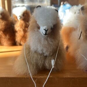 #5 100% alpaca figure Keychain